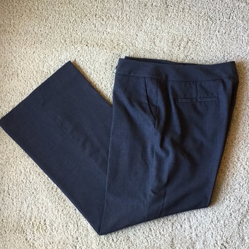 Calvin Klein Classic Fit Wide Leg Trousers Size 6P